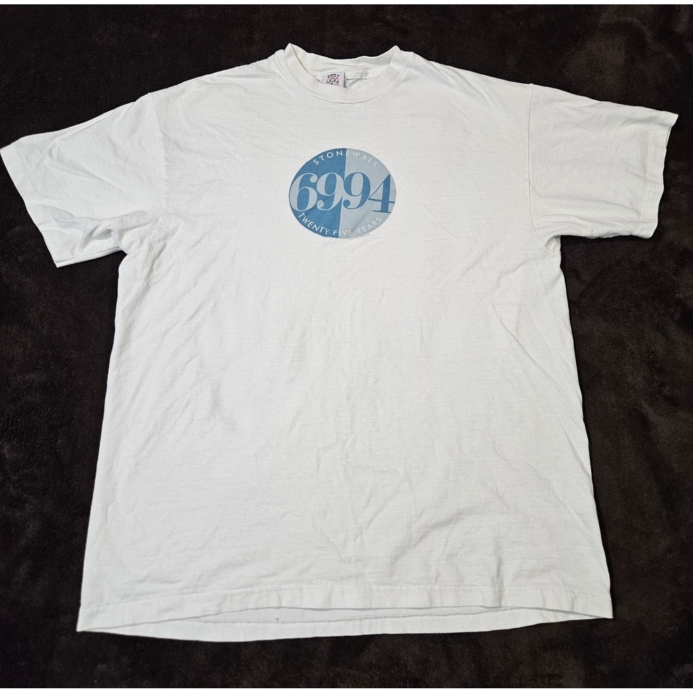 Vintage 90s Don't Panic Stonewall Inn NYC Riots T-Shirt Men's Size XL USA Made